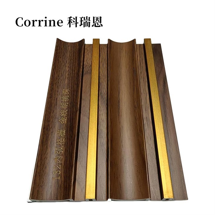 Inner Circle Two-tone Wood Panel Grey-Oak Finish Modern Minimalist factory